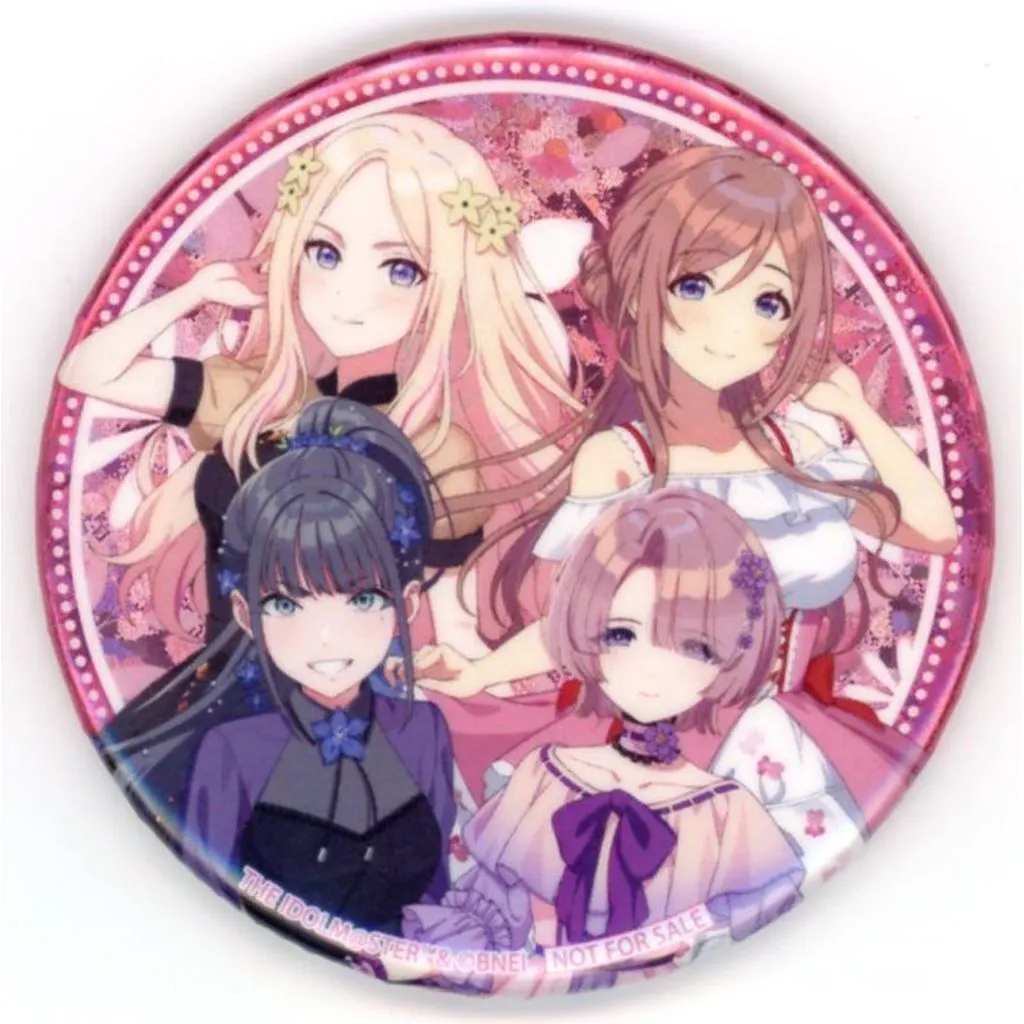 3年1組 ホログラムカンバッジ floral dress ver. 「学園アイドルマスター×HANA・BIYORI」 キーワードラリー達成特典