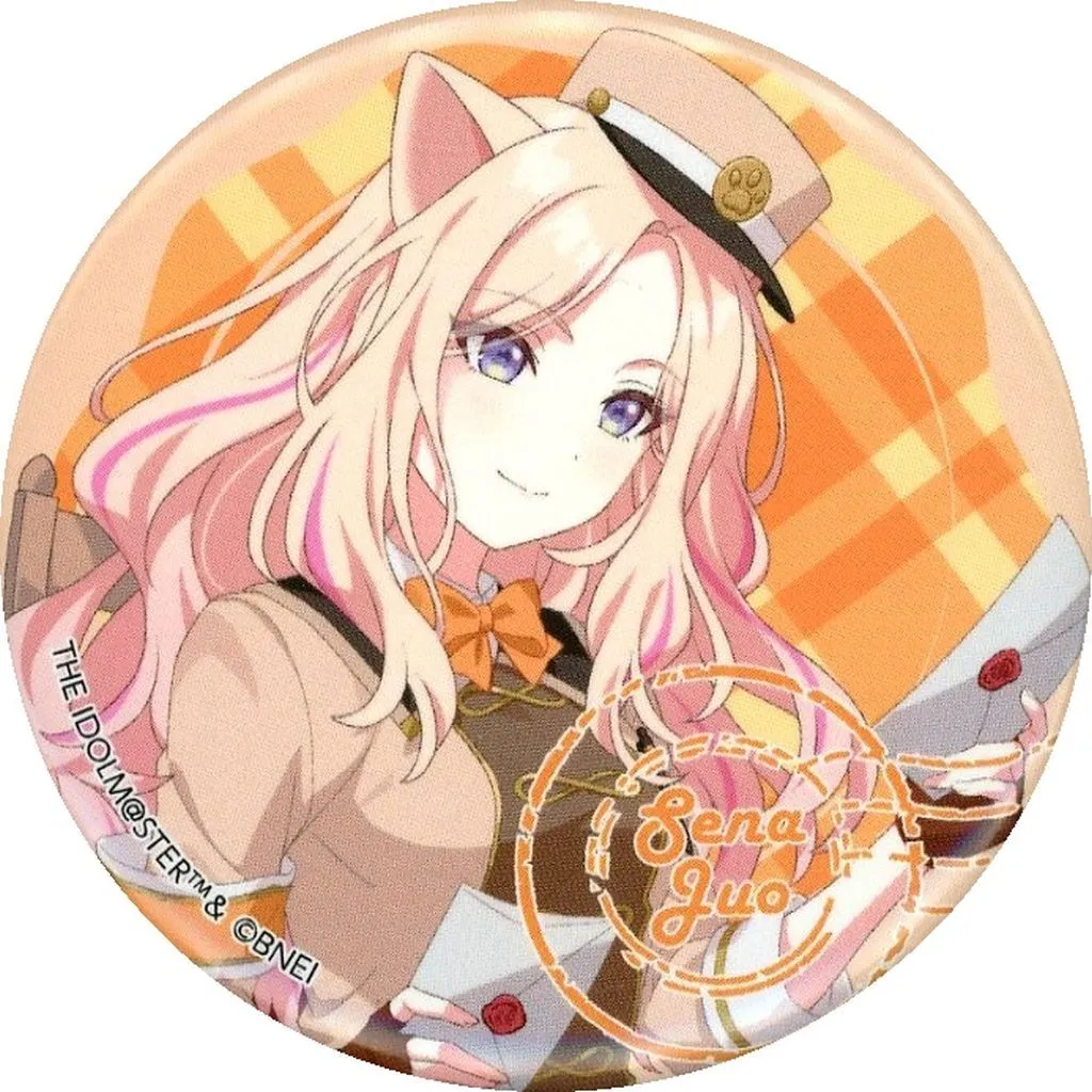 十王星南 「学園アイドルマスター×カラオケまねきねこ 第2弾 缶バッジA」