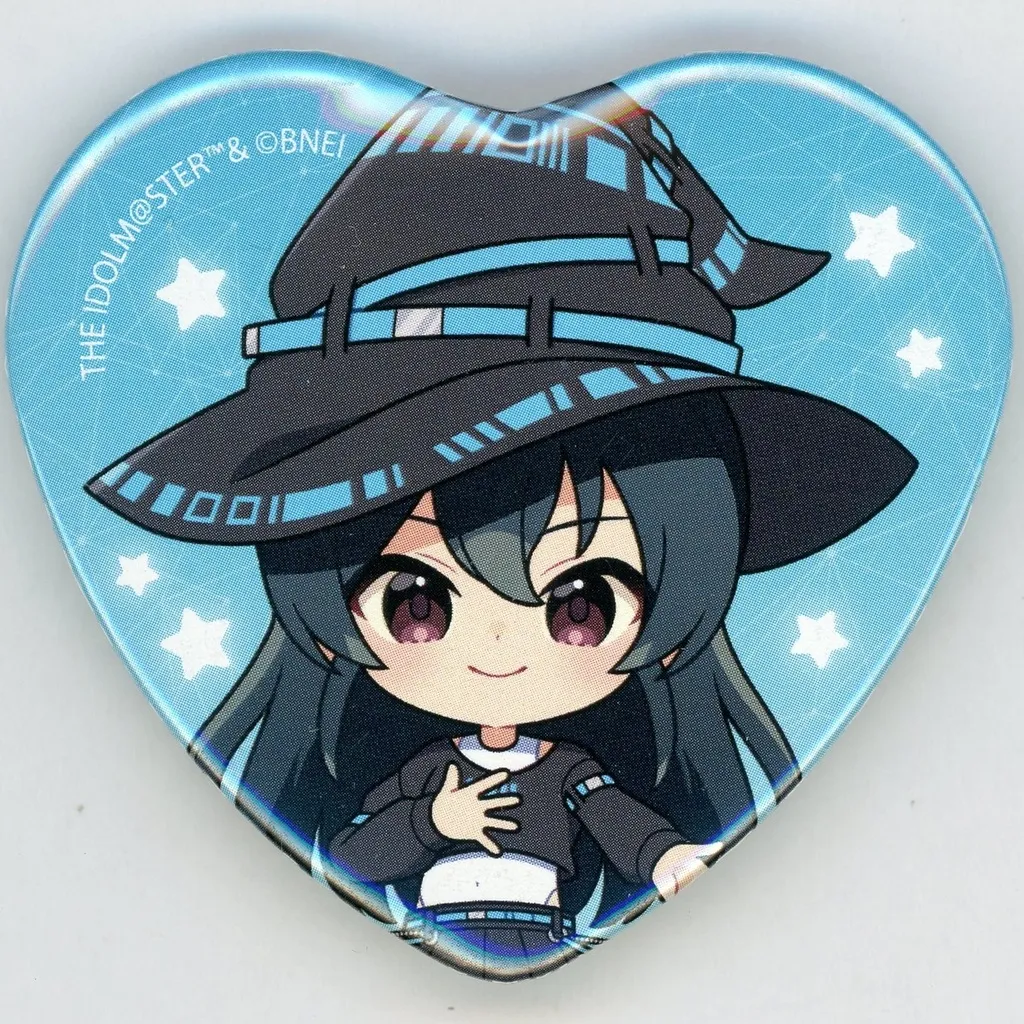 大石泉 「アイドルマスター シンデレラガールズ サイバーウィッチPOP UP SHOP ハート型カンバッジ サイバーウィッチ ミニキャラ ver.」