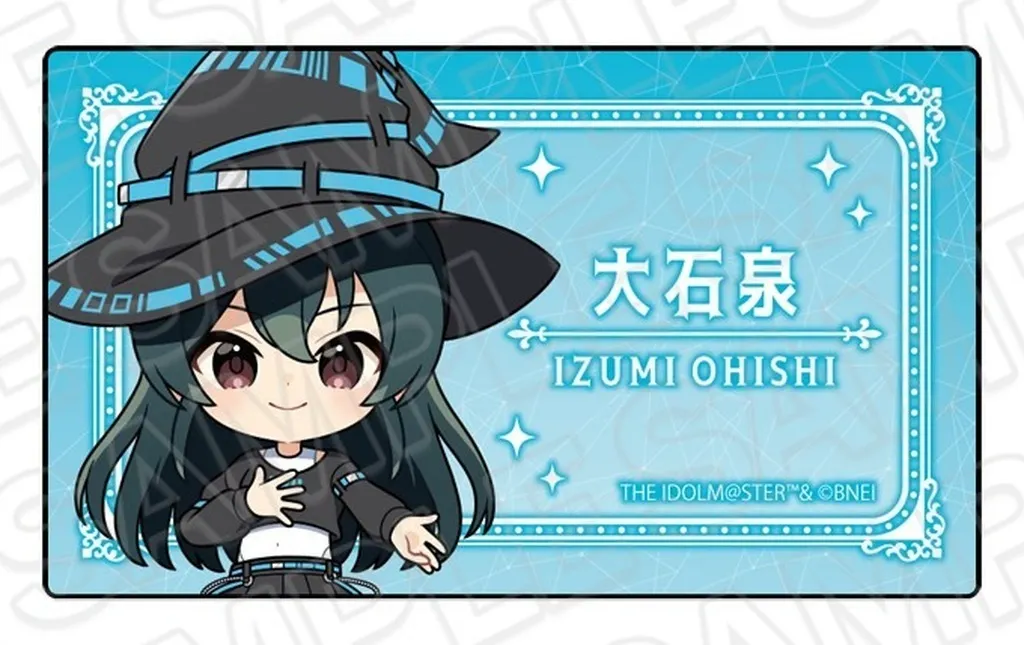 大石泉 アクリルネームバッジ サイバーウィッチ ミニキャラ ver. 「アイドルマスター シンデレラガールズ サイバーウィッチPOP UP SHOP」