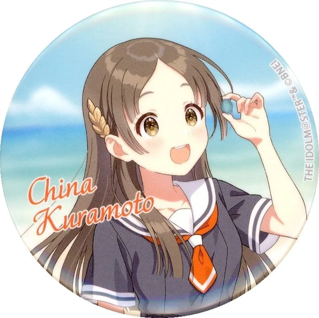 倉本千奈 缶バッジ アーリーサマーver. 「学園アイドルマスター×アトレ秋葉原」