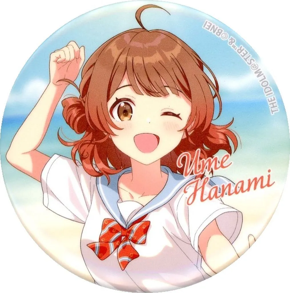 花海佑芽 缶バッジ アーリーサマーver. 「学園アイドルマスター×アトレ秋葉原」