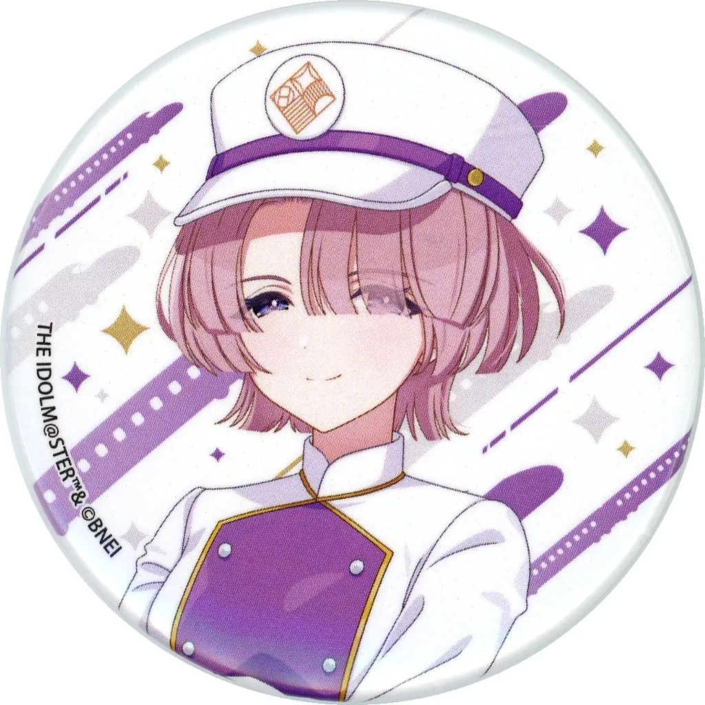 有村麻央 「学園アイドルマスター HATSUBOSHI GAKUEN Terminal in 東京キャラクターストリート いちばんプラザ 缶バッジ 05/駅員風衣装ver.(描き下ろしイラスト)」