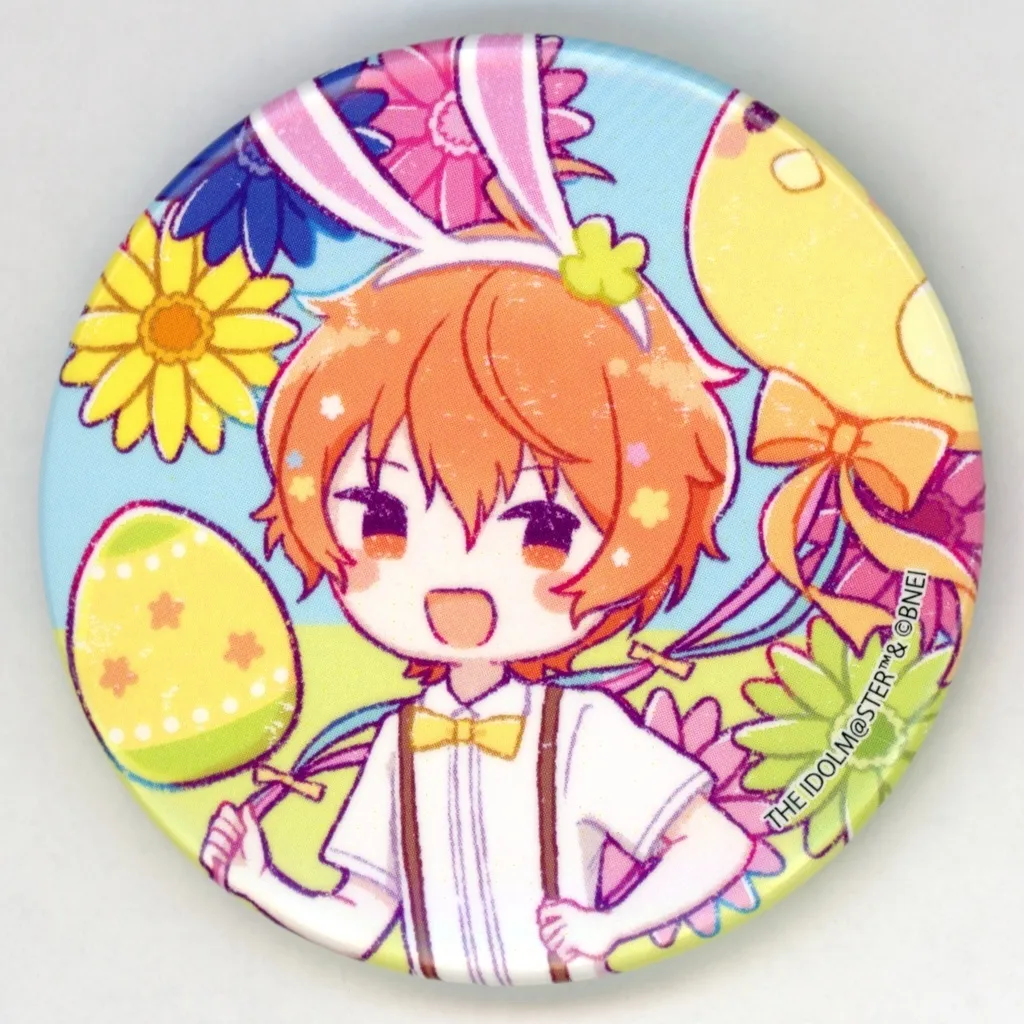 蒼井悠介 「アイドルマスター SideM POP UP SHOP in eeo POP-UP STORE 缶バッジ 40/エッグハントver.(グラフアートイラスト)」