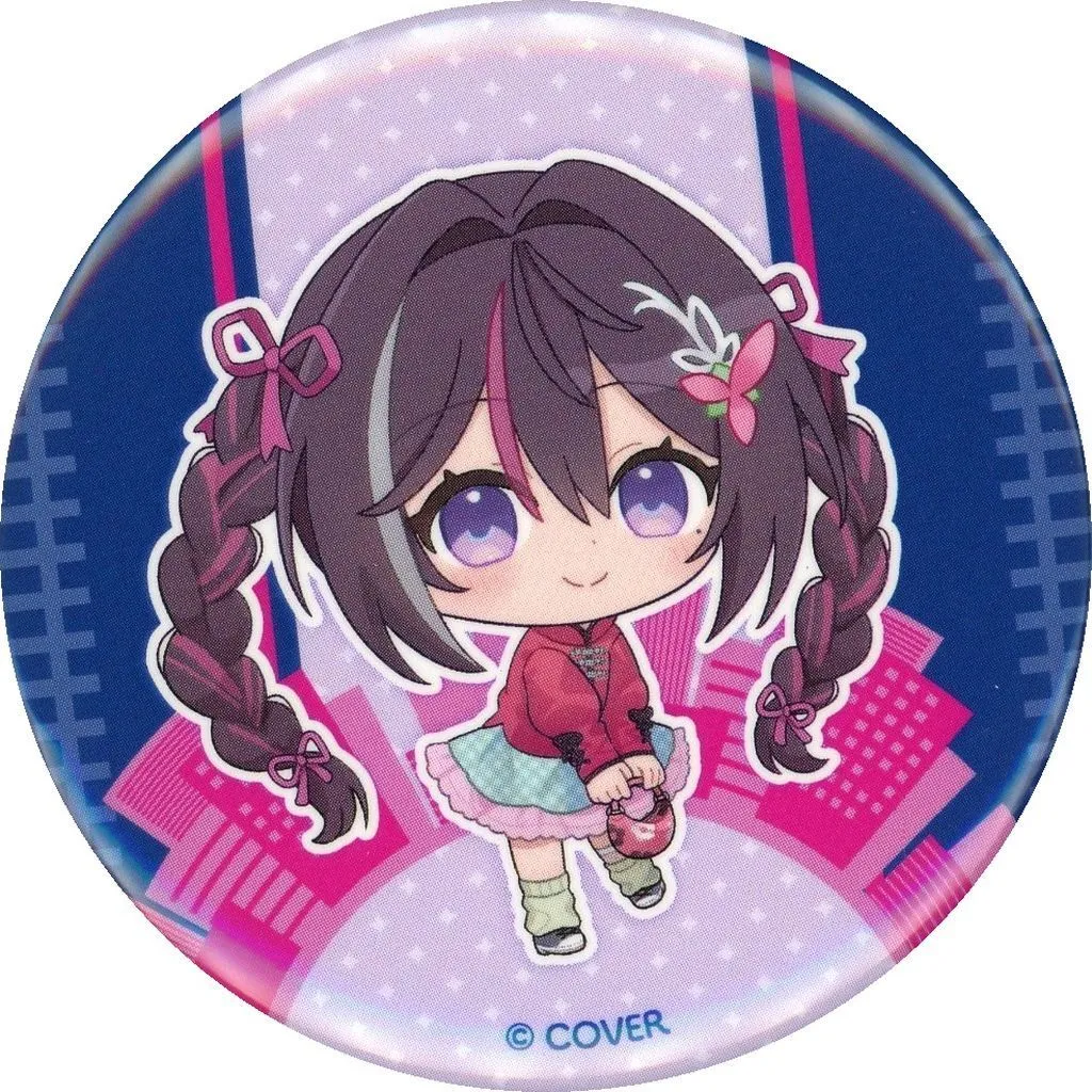 AZKi 休日お出かけ衣装ver.(ミニキャラ) 「バーチャルYouTuber ホロライブ AZKi×京王電鉄 トレーディング缶バッジ 京王電鉄コラボver.」