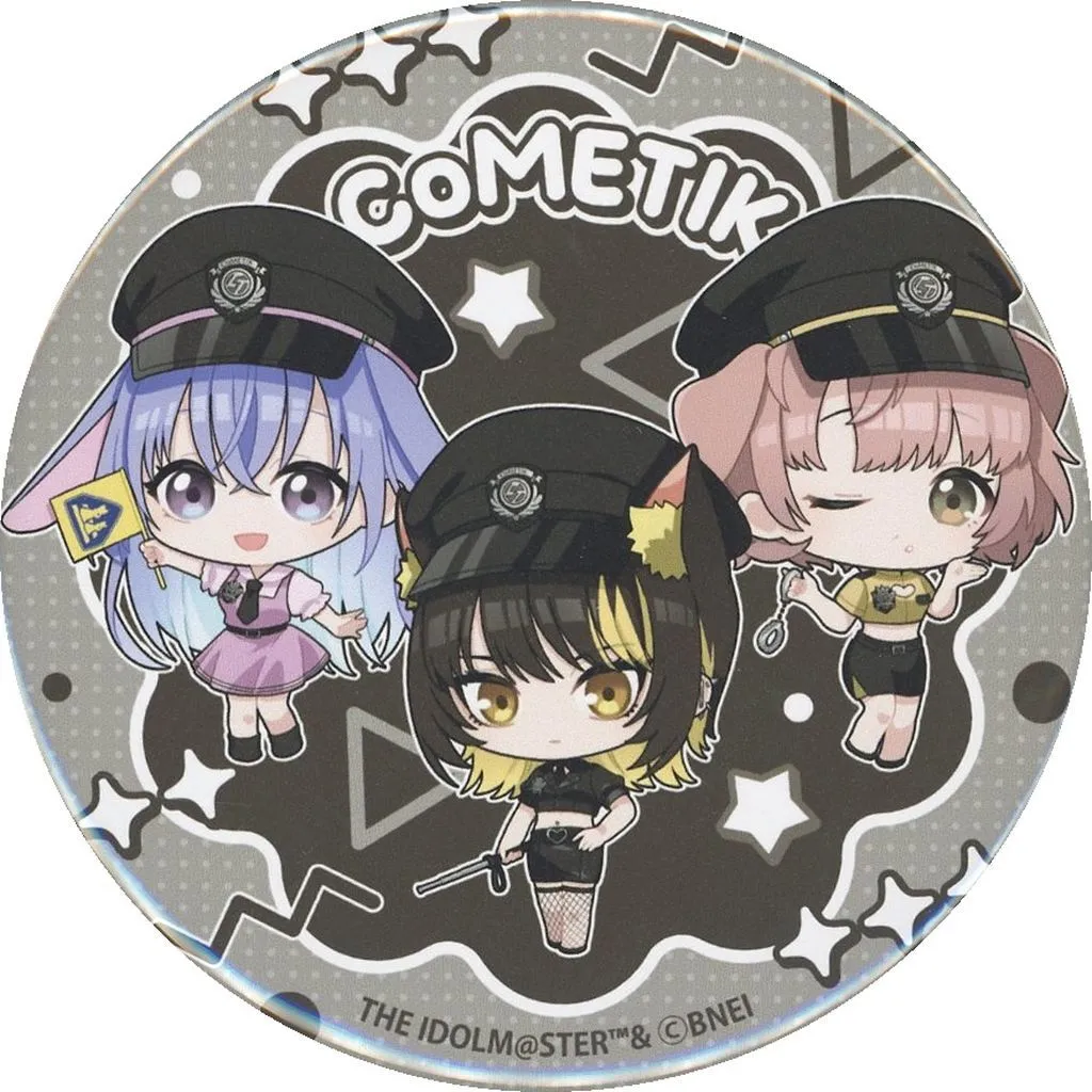 コメティック(ミニキャラ) BIG缶バッジ 「わくドキくじ アイドルマスター シャイニーカラーズ ～けもみみポリス ver.～」 I賞