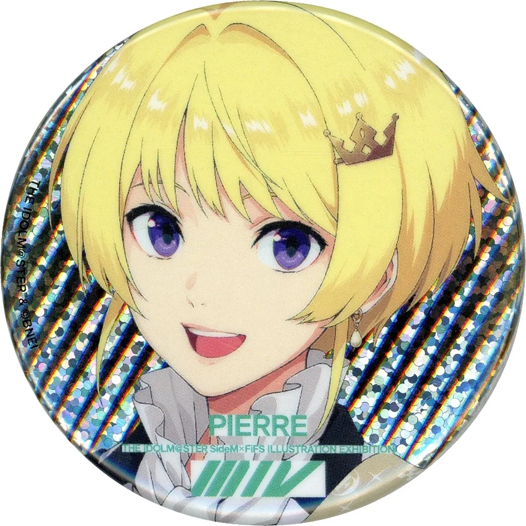 ピエール 「アイドルマスター SideM×FiFS イラスト展 スリー・ワン・ファイヴ：EXTRA トレーディングホログラム缶バッジ-等身 White- VOL.2」