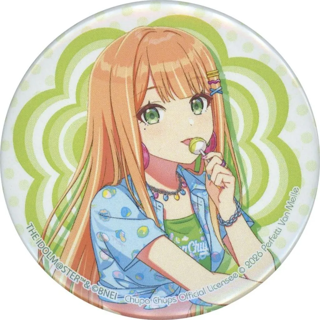 紫雲清夏 「学園アイドルマスター×チュッパチャプス POP UP STORE 缶バッジ 01/(描き下ろしイラスト)」