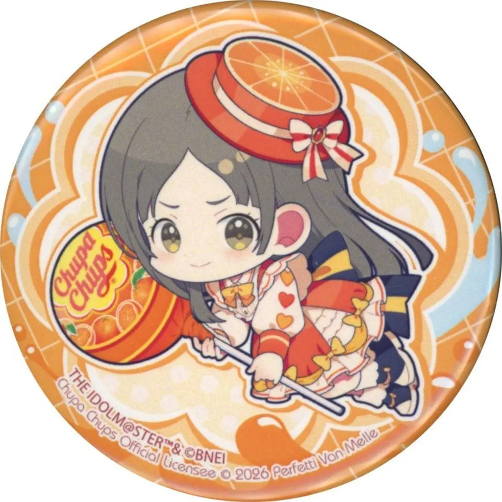 倉本千奈 「学園アイドルマスター×チュッパチャプス POP UP STORE 缶バッジ 02/(ミニキャライラスト)」
