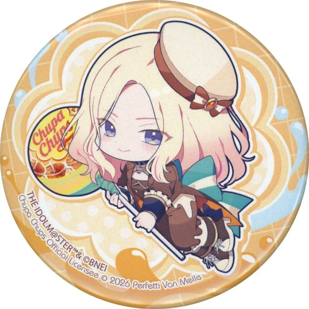 十王星南 「学園アイドルマスター×チュッパチャプス POP UP STORE 缶バッジ 02/(ミニキャライラスト)」
