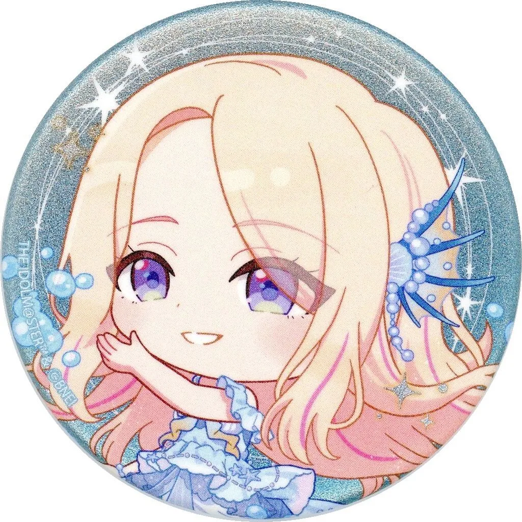 十王星南 「学園アイドルマスター COLLABORATION CAFE～Deep Marine Stage～ トレーディンググリラメ缶バッジB(ミニキャラデザイン)」