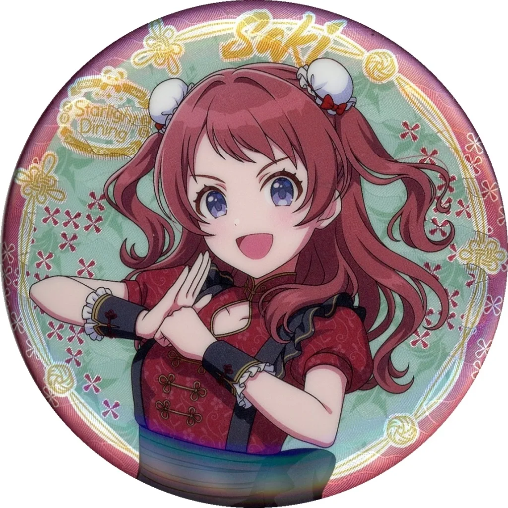 花海咲季 「アイドルマスターシリーズ ポップアップストア2026 ～Starlight Dining～ 公式トレーディング缶バッジ 学園アイドルマスター」