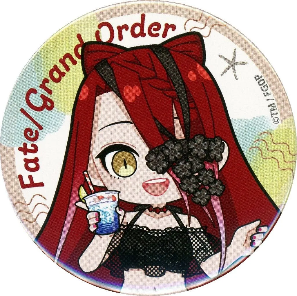 プリテンダー/テュフォン・エフェメロス(ミニキャラ) 「Fate/Grand Order in 海の家 トレーディング缶バッジ(海の家ver.) 女性サーヴァント」