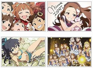 B 響＆伊織＆やよい＆集合 生ブロマイドセット 「一番くじ アイドルマスター PART2」 G賞