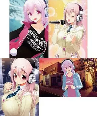 駿河屋 -<中古>すーぱーそに子(私服＆制服) ボイス付生ブロマイド 