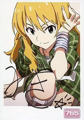 星井美希 オリジナルブロマイド 「アイドルマスター in ナムコ・ナンジャタウン」 オリジナルメニュー購入特典