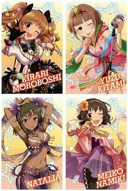 きらり＆柚＆ナターリア＆芽衣子 生ブロマイドセット(4枚組) 「一番くじ アイドルマスターシンデレラガールズ」 G賞