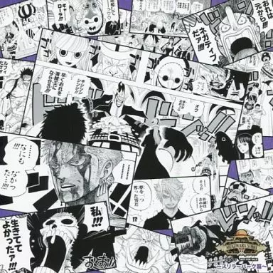 ワンピース 麦わらストア 1周年 冒険のあしあとイラストシート スリラーバーク 駿河屋 -<中古>スリラーバーク篇 冒険のあしあとイラストシート