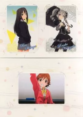 凛/蘭子/未央 ボイス付生ブロマイドセット 「一番くじ アイドルマスターシンデレラガールズ」 F賞
