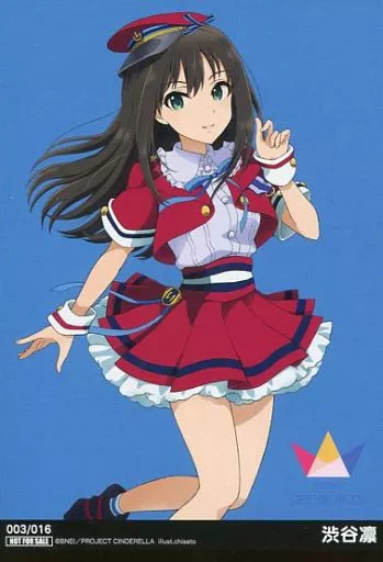 渋谷凛 特製ブロマイド 「ヴァイスシュヴァルツ ブースターパック アイドルマスター シンデレラガールズ」 初回購入特典