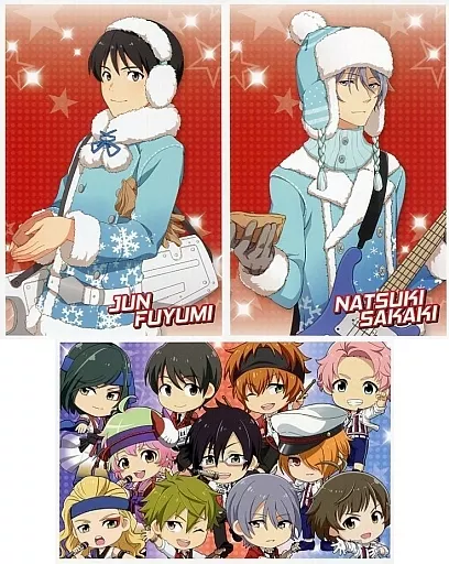 High×Joker(冬美旬＆榊夏来＆集合) ユニットブロマイドセットB(3枚入り) 「一番くじ アイドルマスター SideM ～FIRST LIVE～」 I賞
