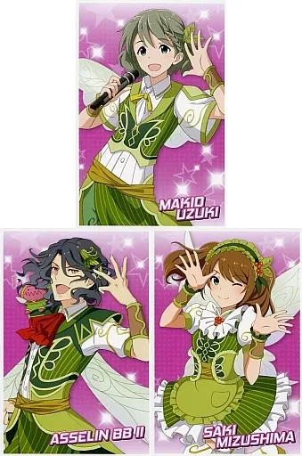 Cafe Parade(卯月巻緒＆アスラン=BB II世＆水嶋咲) ユニットブロマイドセットA(3枚入り) 「一番くじ アイドルマスター SideM ～FIRST LIVE～」 I賞