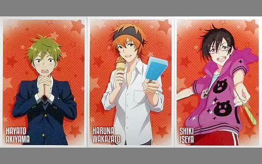 High×Joker(秋山隼人＆若里春名＆伊瀬谷四季) ブロマイドセット(3枚入り) 「一番くじ アイドルマスター SideM ～FIRST LIVE ENCORE!!～」 K賞