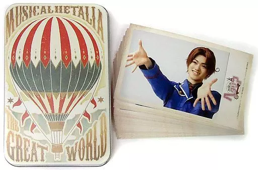 キャラカード(男性)　フォトカードセット Aセット 「ミュージカル『ヘタリア～The Great World～』」