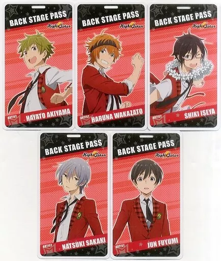 High×Joker バックステージパス風カード5種セット 「Blu-ray/DVD アイドルマスター SideM 第4巻」 アニメイト購入特典