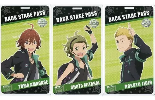 Jupiter バックステージパス風カード3種セット 「Blu-ray/DVD アイドルマスター SideM 第6巻」 アニメイト購入特典