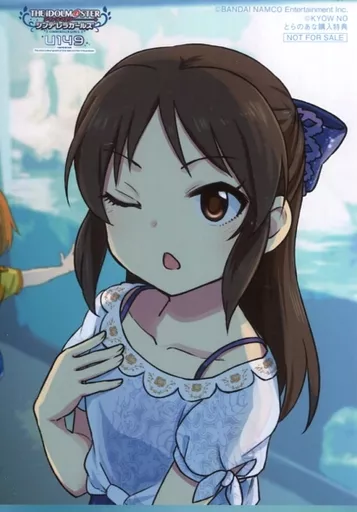橘ありす 描き下ろしブロマイド 「コミックス アイドルマスター シンデレラガールズ U149 3」 とらのあな購入特典