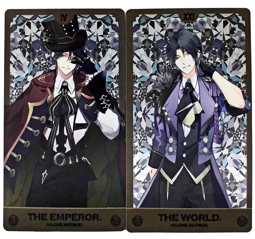 駿河屋 -<中古>睦月始 タロットカード2枚セット 「ツキウタ