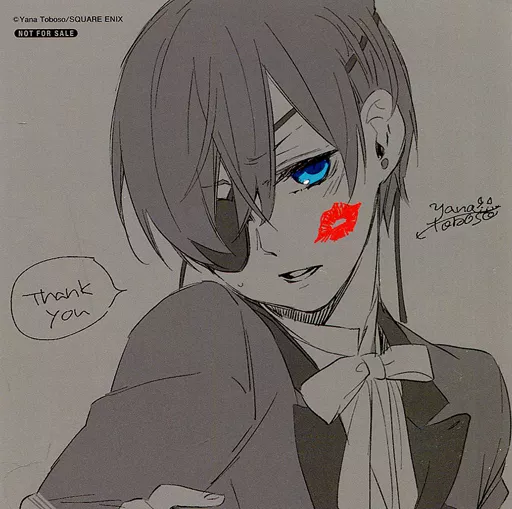 シエル・ファントムハイヴ キャラクターカード 「黒執事 Black Label POP UP STORE」 物販購入特典