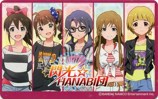 閃光☆HANABI団 オリジナルカード 「アイドルマスター ミリオンライブ! シアターデイズ×アトレ秋葉原」 商品購入特典