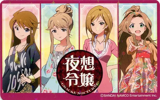 夜想令嬢 オリジナルカード 「アイドルマスター ミリオンライブ! シアターデイズ×アトレ秋葉原」 商品購入特典