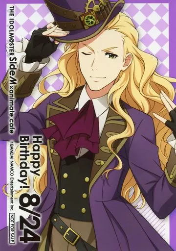 華村翔真 バースデーブロマイド 「アイドルマスター SideM×animatecafe」 対象商品購入特典