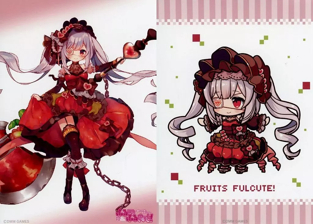 DMMスクラッチ ふるーつふるきゅーと！ Wチャンス賞 魔女アクキー