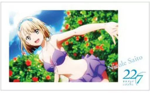 ナナニジ　22/7 ホロモデル（水着衣装）ソロブロマイド　斎藤ニコル 22/7(ナナブンノニジュウニ)」の限定版ホロモデル発売決定＆世界観に