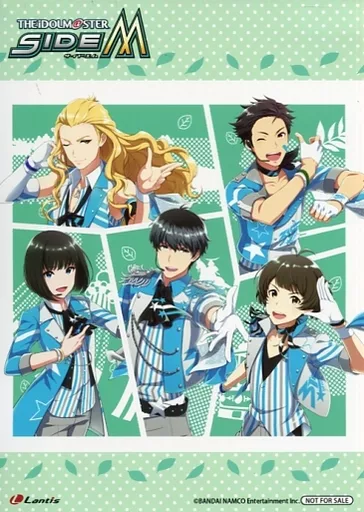 ジャケットイラスト(02ver.) 2L判ブロマイド 「CD アイドルマスター SideM THE IDOLM＠STER SideM ORIGIN＠L PIECES 02」 アニメイト購入特典