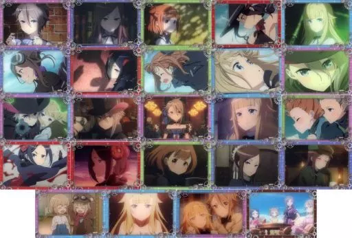 キャラカード　全24種セット 「プリンセス・プリンシパル Crown Handler＠ダッシュストア クリアメモリアルコレクション」 駿河屋 -<中古>全24種セット 「プリンセス・プリンシパル Crown