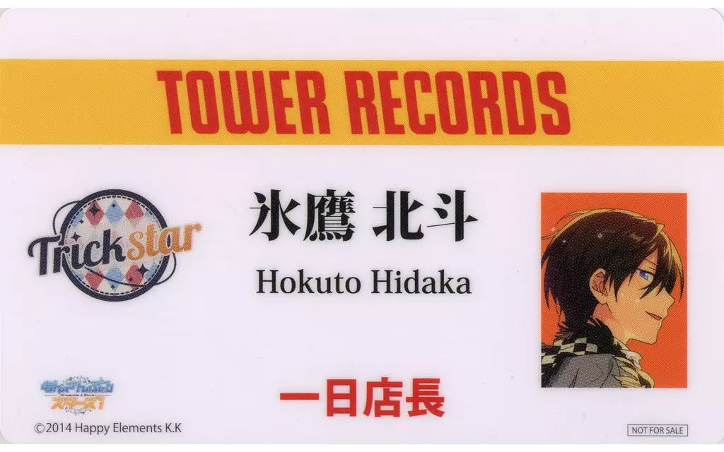 駿河屋 -<中古>氷鷹北斗 タワレコ1日店長 名札風カード 「CD