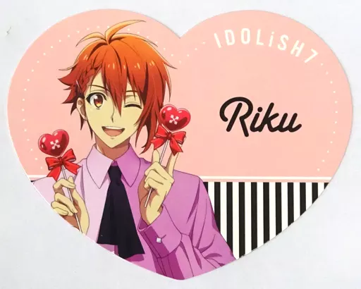 駿河屋 -<中古>七瀬陸 ハート型カード 「アイドリッシュセブン Second