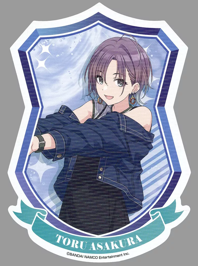 浅倉透(283プロのヒナ) ダイカットブロマイド 「アイドルマスター シャイニーカラーズ」 アイドルマスターオフィシャルショップ くじM＠STER D賞