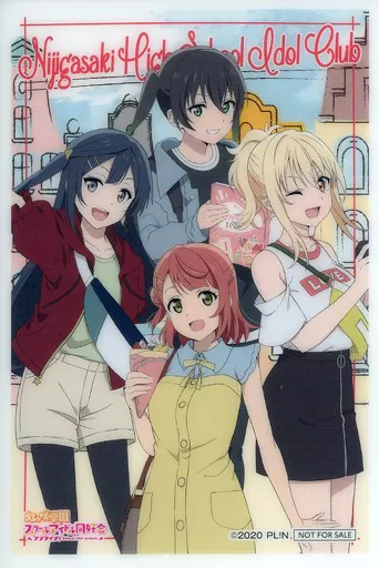 セガコラボカフェ限定 クリアブロマイド 駿河屋 -<中古>2年生 限定クリアブロマイド 「セガコラボカフェ ラブ