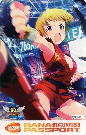福田のり子(ポール衣装) バナパスポート 「鉄拳20周年×アイドルマスター ミリオンライブ!」