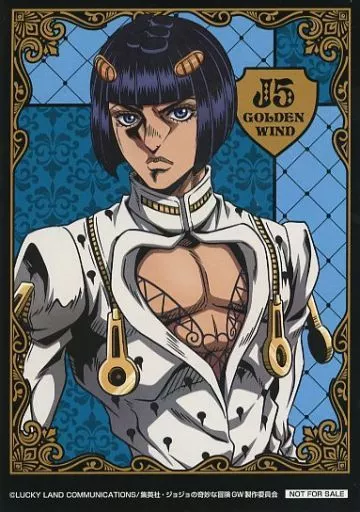 ⑩ブローノ・ブチャラティ カード　ジョジョ Amazon.co.jp: 限定ジョジョ25周年メモリアルカード ブローノ