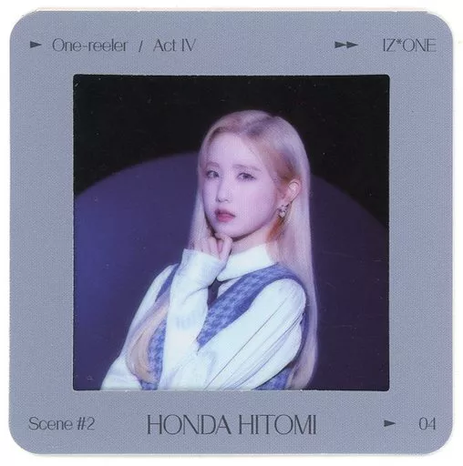 キャラカード　[単品] 本田仁美(IZ*ONE) フィルムフォト 「CD One-reeler Act IV Scene#2 Ver. (輸入盤)」 封入特典