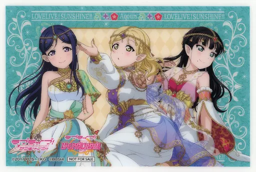 セガコラボカフェ限定 クリアブロマイド セガコラボカフェ ラブライブ！シリーズ ～LIVE with a smile!～」開催