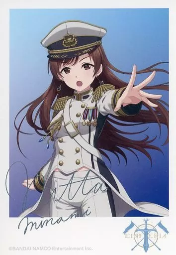 新田美波 サイン入り特製ブロマイド 「アイドルマスター シンデレラガールズ×TOKYO MYSTERY CIRCUS 開幕直前!!目指せ☆アイドルフェスティバル」 来場者特典