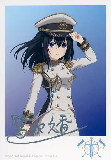 鷺沢文香 サイン入り特製ブロマイド 「アイドルマスター シンデレラガールズ×TOKYO MYSTERY CIRCUS 開幕直前!!目指せ☆アイドルフェスティバル」 来場者特典